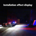 Miniatyrbillede 5 af 5: 24v led advarselslampe bil lastbil side markeringslys Bil ekstern signal indikator lampe advarsel baglys Ivory