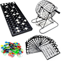 Pikkukuva 5 / 5: Bingo Lottery Machine Draw Set Juhliin Koti Pub Lucky Balls Perhetarvikkeet Ulkoleirintävälineet