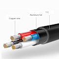 Pikkukuva 4 / 5: USB 2.0 Type A Uros- USB 3.1 Type C Naaraskaapeli Huawei Freelace-kuulokkeille Type C Tuuletin/kortinlukija/datakaapeli