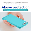 Pikkukuva 3 / 4: Candy Series Tpu phone case Iphone 8 Plus / 7 Plus -puhelimelle (läpinäkyvä harmaa) Transparent Blue