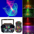 Miniatyrbilde 1 av 4: Led Dj Laser Party Light Northern Lights Aurora Pattern Usb Strobe Laser Lights 98 Pattern For Club Xmas Birthday Scen Project USB Rechargeable