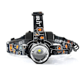 Miniatyrbilde 1 av 5: Hhcx-2190 Xml T6 Led-hodelykt 3-modus Zoom Hovedlys Høyeffekt 3000lm hodelykt|hodelykter