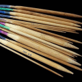Pikkukuva 4 / 5: Moniväriset putkimaiset neulepuikot - bambu pyöreä set 120cm 120CM
