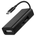 Miniatyrbillede 3 af 4: 【BQ】USB-C 3-i-1 MagSafe Adapter Type C Til MagSafe 1/2 Konverter Til Bærbare Computere White