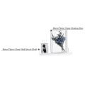 Miniatyrbillede 4 af 5: Shadow Box Ram Akryl Fotoram Gör selv Desktop Display Box All Transparent Box
