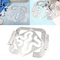Miniatyrbilde 2 av 5: Free Motion Quilting Mal Series med Quilting ramme for husholdnings symaskin linjal Multicolor