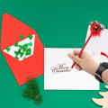 Miniatyrbillede 4 af 5: 4 Pack Smooth Xmas Jingle Bells Feather Ink Pens For Kids Kuglepen