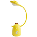 Miniatyrbilde 1 av 5: Led skrivebordslampe Barn Øyepleie nattlys Justerbar studie-leselampe Yellow