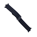 Miniatyrbillede 5 af 10: Silikon Magnetisk Foldbar Fleksibel Vandafvisende Urrem til Mi Band 8 Pro Sort