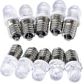 10 st 12V E10 LED-spotlightlampor