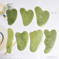 Pikkukuva 3 / 5: Natural Gua Sha Kit kasvoille Guasha sieni jade kivi hieronta kampatyökalut vartaloakupunktio stick Kauneus terveys guassi kaavin Package 8