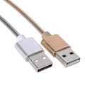 Pikkukuva 4 / 4: Metallinen tuhoutumaton pureskelunkestävä USB -mikro USB pikalatausdatakaapeli, hopea Silver