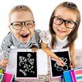 Miniatyrbillede 4 af 5: Lcd-skrivetablet, 8,5/10 tommer tegnetablet Kids Doodle