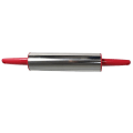 Miniatyrbillede 1 af 3: Rustfrit stål Rolling Stick Press Bar Bageværktøj Red