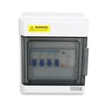 Konsumentenhet Strömbrytare 3-vägs Säkringsbox AU-stil 230V 63A 30mA RCD+3 MCB(6A+16A+32A)