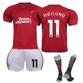 Miniatyrbillede 1 af 2: Den nye 2324 Manchester United hjemmefodbold børnetrøje nr. 11 Højlun Adult S
