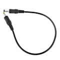 Pikkukuva 2 / 4: Power 5,5 x 2,1 mm uros 5,5 x 2,5 mm uros kaapeli LED-CCTV-kameralle kannettavalle tietokoneelle beige Beige