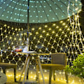 Miniatyrbild 2 av 5: Net Lights Garden Mesh Lights 1.5*1.5m 96 Led Fairy Light Net Lights Warm White Net Lights for Holiday European