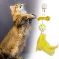 Miniatyrbilde 4 av 5: Kattleksakssugkopp med høy elastisitet Rephängande simulering Caterpillar kattleksak for inomhusstad Random Color