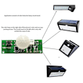 Miniatyrbild 2 av 2: 3,7v infraröd solcellslampapanel Kretskort Solarlampkortkontrollsensor nattljuskontrollmodul