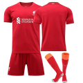 Miniatyrbilde 1 av 2: Den nye 2223 iverpool Home Salah Mane fotballdrakter treningssett uten nummer Without Number L