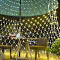 Miniatyrbild 3 av 5: Net Lights Garden Mesh Lights 1.5*1.5m 96 Led Fairy Light Net Lights Warm White Net Lights For Holiday European