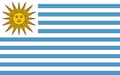 【BQ】Uruguays flagga 100 100 Uruguay