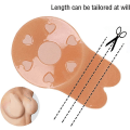 Miniatyrbild 2 av 2: 2 Pairs Sticky Bra Adhesive Invisible Bra, Backless Strapless Reusable Push Up Lift Nipple Covers For Women Medium