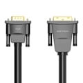 Miniatyrbillede 1 af 5: DVI (24+1) til VGA-kabelventil EABBG 1,5 m, 1080P 60Hz (sort)