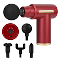 Pikkukuva 1 / 5: Hierontapistooli / Lihaspistooli / Massage Gun - Langaton Red Röd
