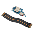 Miniatyrbillede 2 af 5: USB Opladningsport Flexkabel Udskiftning Oplader Dockingkort Flexkabelstik til Galaxy S21 G991B/N Version med Værktøj
