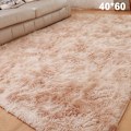 Miniatyrbillede 1 af 4: Stue Tæppe Soveværelse Sengemåtte Enkel Moderne Husholdningsgulvmåtte Blød Flerzone Anvendelsesfilt Camel Camel 40*60