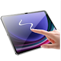 Miniatyrbillede 3 af 4: Samsung Galaxy Tab S10+/S9+ (12,4 tommer) Skærmbeskytter i Hærdet Glas med Støvfri Applikator