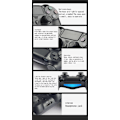 Miniatyrbillede 3 af 5: PS4-controller med touchpad og seksakset vibration PS4 ha S