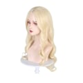 Miniatyrbilde 3 av 4: Margot Robbie Dame Cosplay Parykk Lang Blond Krøllete Ken Kostyme Parykker