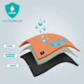 Miniatyrbild 2 av 5: The Waterproof Blanket, Snuggle Blanket for Couch Bed Sofa, Waterproof Pet Blanket for Dog and Cat, 100% Leak Proof, Waterproof, Completely Pee Proof Gray Gray S:71*100CM