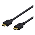Pikkukuva 1 / 3: Huippunopea Premium HDMI -kaapeli, 1,5 m, Ethernet, 4K UHD, musta