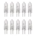 10 X G4 Halogenlampa 10w Varmvit