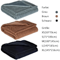 Miniatyrbild 3 av 5: The Waterproof Blanket, Snuggle Blanket for Couch Bed Sofa, Waterproof Pet Blanket for Dog and Cat, 100% Leak Proof, Waterproof, Completely Pee Proof Gray Gray S:71*100CM