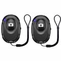2025 Lämplig Trådlös Bluetooth Kamera Fjärrutlösare 20M Räckvidd för Smartphone 2-pack