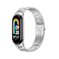 Miniatyrbild 1 av 5: Metallarmband för Xiaomi Mi Band 8 Sølv Silver