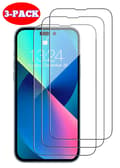 Compatible with iPhone 16e Tempered Glass Screen Protector - 3 Pack 50