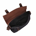 Miniatyrbillede 2 af 4: Canvas skuldertaske Sort Black one size