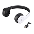 Miniatyrbilde 1 av 5: P47 Bluetooth Headset Multifunksjonelt Dyp Bass Støyreduserende Sammenleggbart Trådløst Sportheadset for Hjemmekontor Reise Hvit
