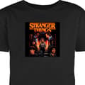 Stranger Things, Netflix sci-fi thriller, sort T-shirt, størrelse L. black l