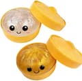 Glänsande klimpformade mjuka och söta leksaker - stresslindrande sensoriskt set för fingertopparna 2pcs-a