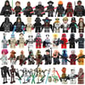 Star Wars Minihahmo Rakennuspalikat Jedi Master Palapelilelut 50Pcs Set