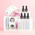 Miniatyrbilde 1 av 5: Begrenset Your Nails Studio Startpakke - startsett for gelneglelakk med 48W negletørker