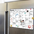 Miniatyrbillede 1 af 4: Magnetisk whiteboard køleskabskalender - perfekt månedsplanlægger