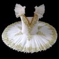Professionel ballet-tutu til piger, hvid, 2,5 cm, hvid, 2,5 cm, hvid, 2,5 cm white1 140cm